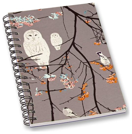 

RADANYA Birds A5 Notebook Wirebound Ruled Paper Diary