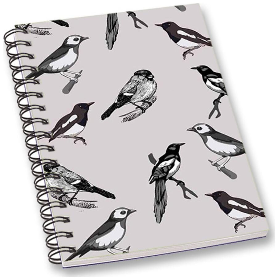 

RADANYA Bird A5 Notebook Wirebound Ruled Paper Diary