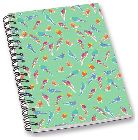 

RADANYA Bird A5 Notebook Wirebound Ruled Paper Diary