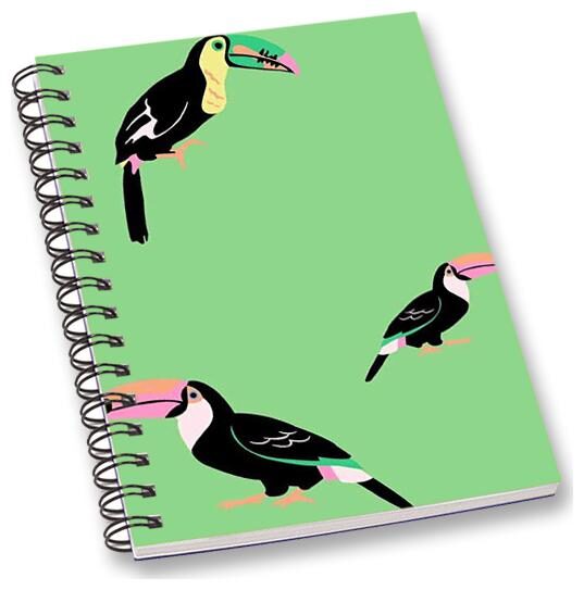 

RADANYA Bird A5 Notebook Wirebound Ruled Paper Diary