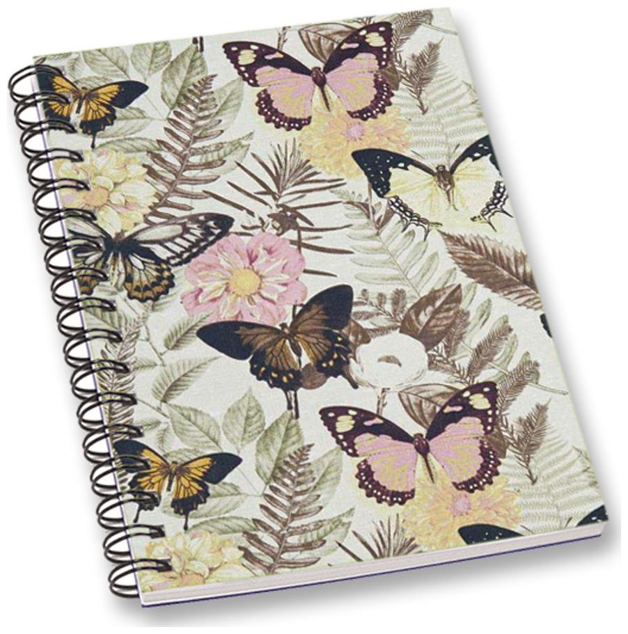 

RADANYA Butterfly A5 Notebook Wirebound Ruled Paper Diary
