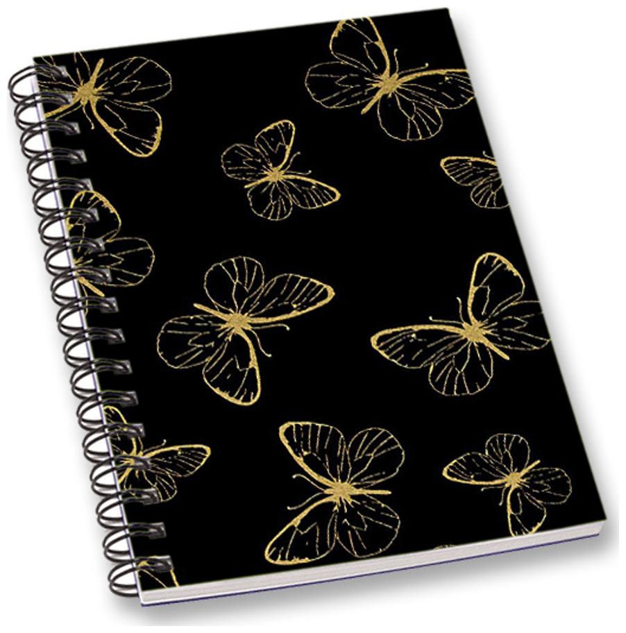 

RADANYA Butterfly A5 Notebook Wirebound Ruled Paper Diary