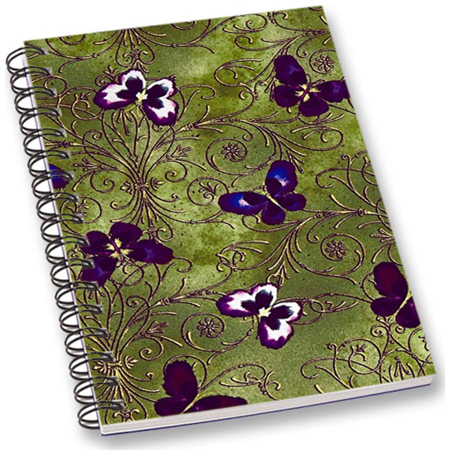 

RADANYA Butterfly A5 Notebook Wirebound Ruled Paper Diary