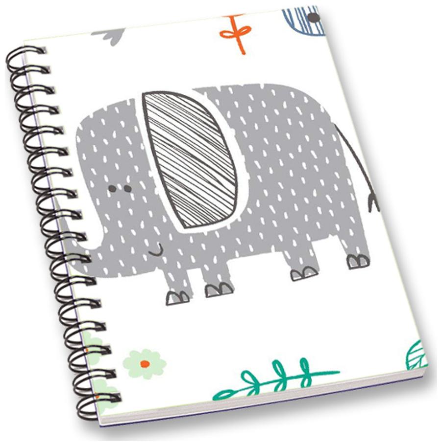

RADANYA Cartoon A5 Notebook Wirebound Ruled Paper Diary