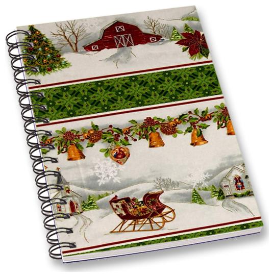

RADANYA Christmas Festive Season A5 Notebook Wirebound Ruled Paper Diary