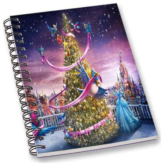 

RADANYA Christmas A5 Notebook Wirebound Ruled Paper Diary
