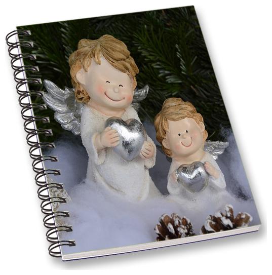 

RADANYA Christmas A5 Notebook Wirebound Ruled Paper Diary