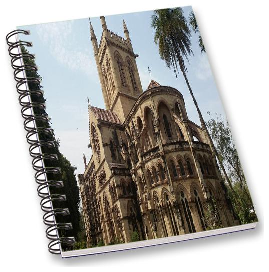 

RADANYA Church A5 Notebook Wirebound Ruled Paper Diary