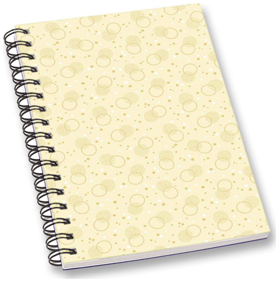 

RADANYA Circle A5 Notebook Wirebound Ruled Paper Diary