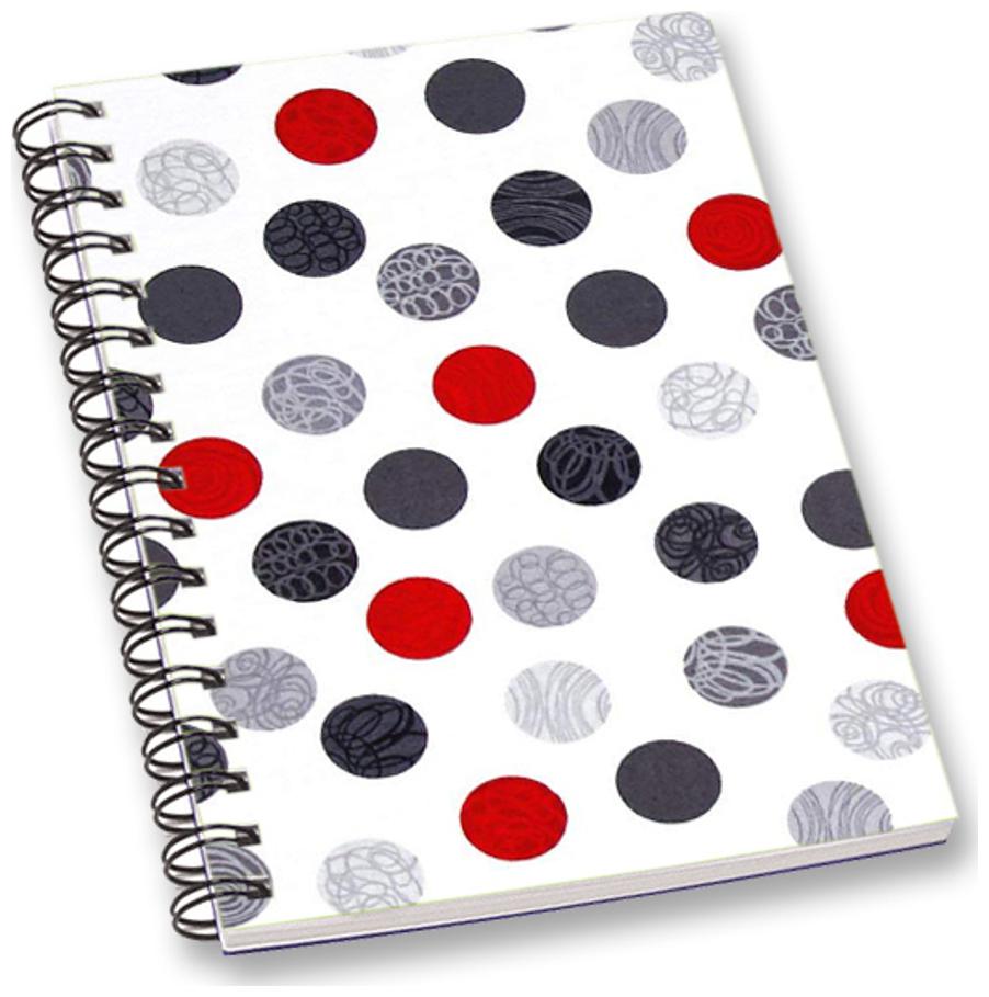 

RADANYA Circle A5 Notebook Wirebound Ruled Paper Diary