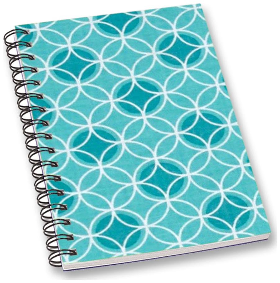 

RADANYA Circle A5 Notebook Wirebound Ruled Paper Diary