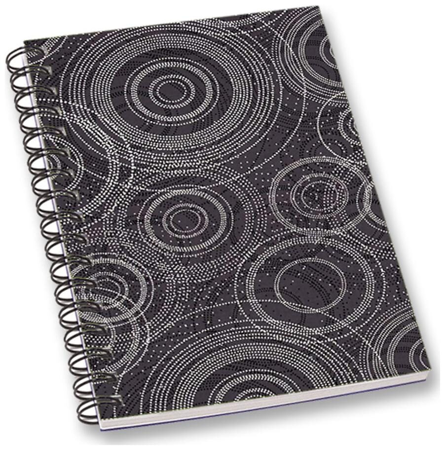 

RADANYA Circle A5 Notebook Wirebound Ruled Paper Diary