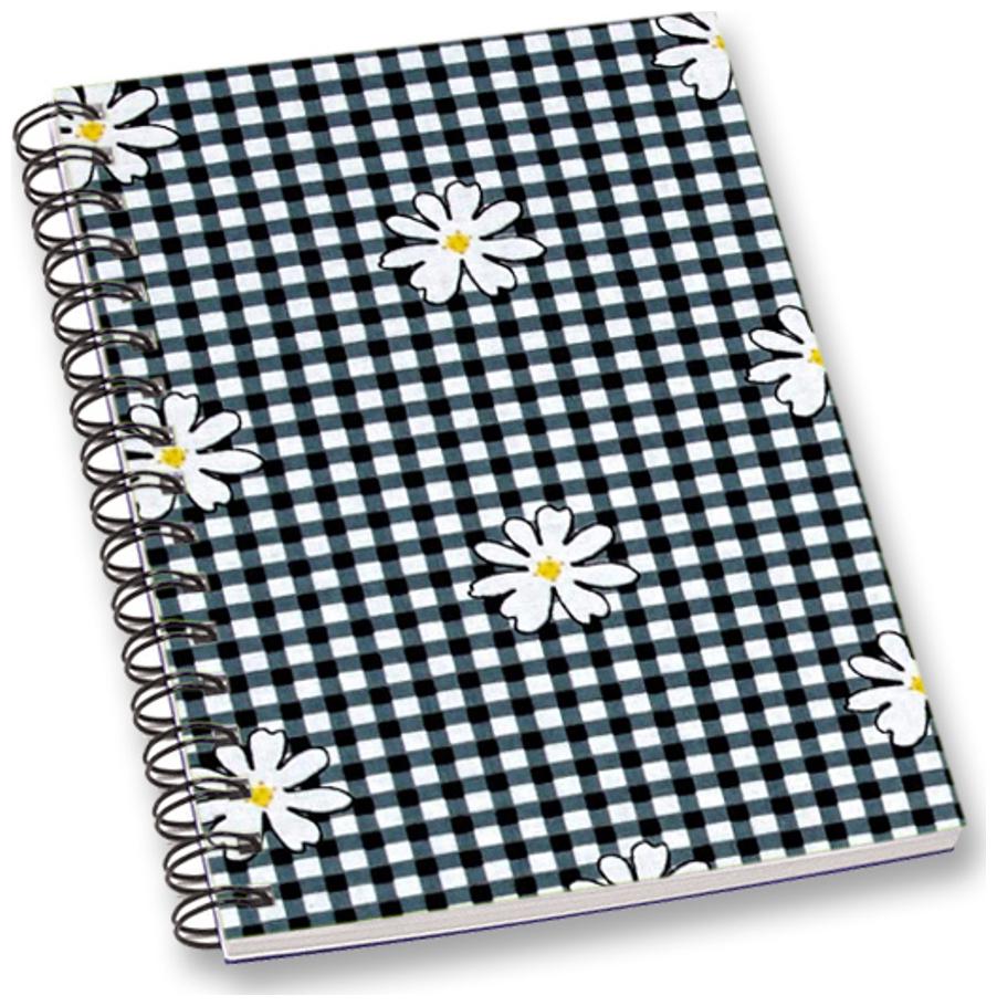 

RADANYA Damask Floral A5 Notebook Wirebound Ruled Paper Diary