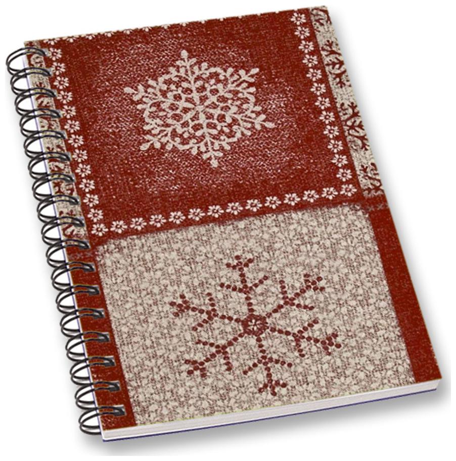 

RADANYA Damask A5 Notebook Wirebound Ruled Paper Diary
