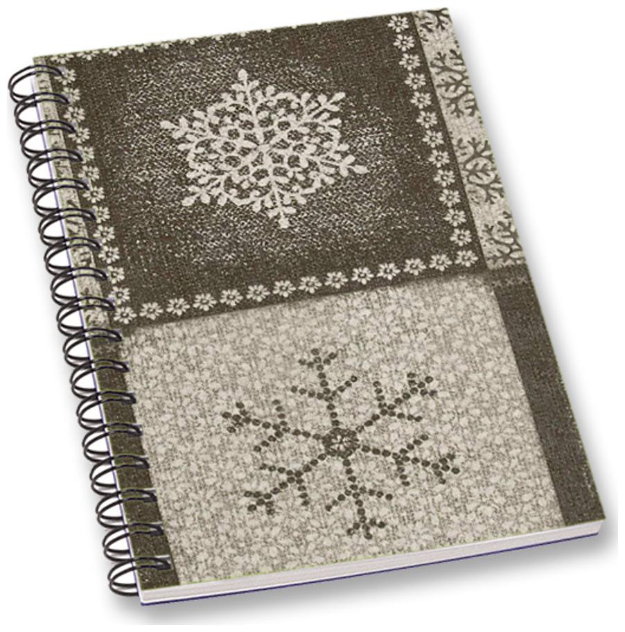 

RADANYA Damask A5 Notebook Wirebound Ruled Paper Diary