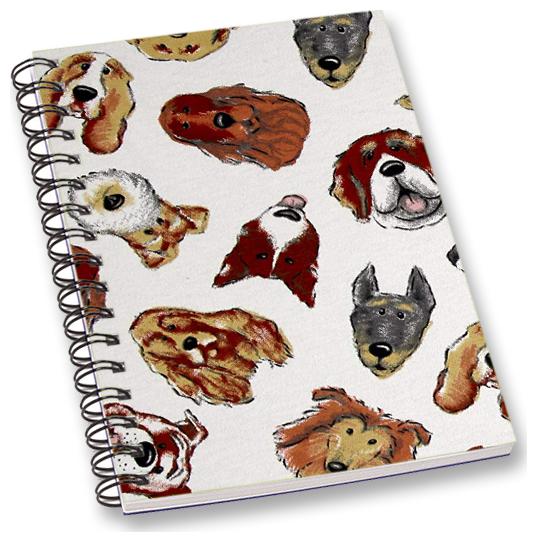 

RADANYA Dog Breeds A5 Notebook Wirebound Ruled Paper Diary