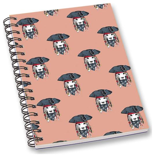 

RADANYA Dog A5 Notebook Wirebound Ruled Paper Diary