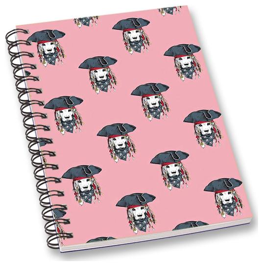 

RADANYA Dog A5 Notebook Wirebound Ruled Paper Diary