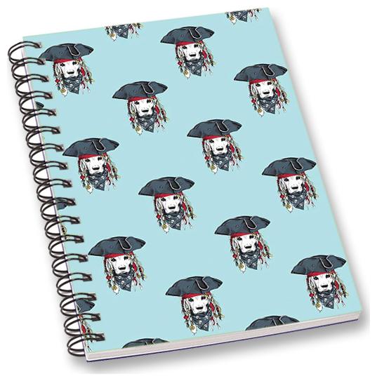 

RADANYA Dog A5 Notebook Wirebound Ruled Paper Diary