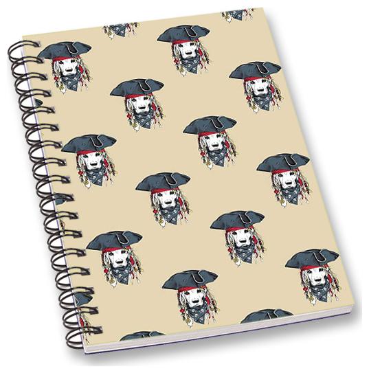 

RADANYA Dog A5 Notebook Wirebound Ruled Paper Diary