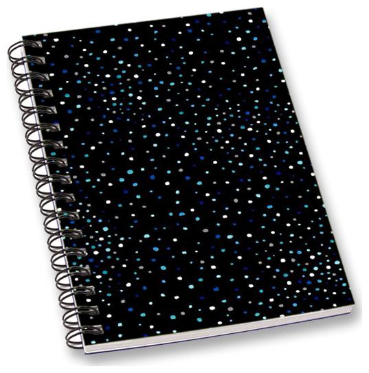 

RADANYA Dot A5 Notebook Wirebound Ruled Paper Diary