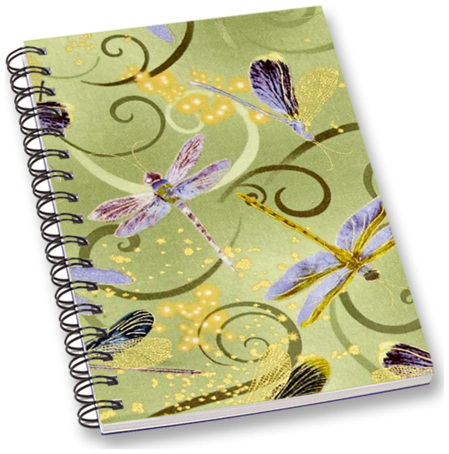 

RADANYA Flies A5 Notebook Wirebound Ruled Paper Diary