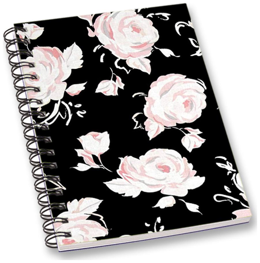 

RADANYA Floral A5 Notebook Wirebound Ruled Paper Diary