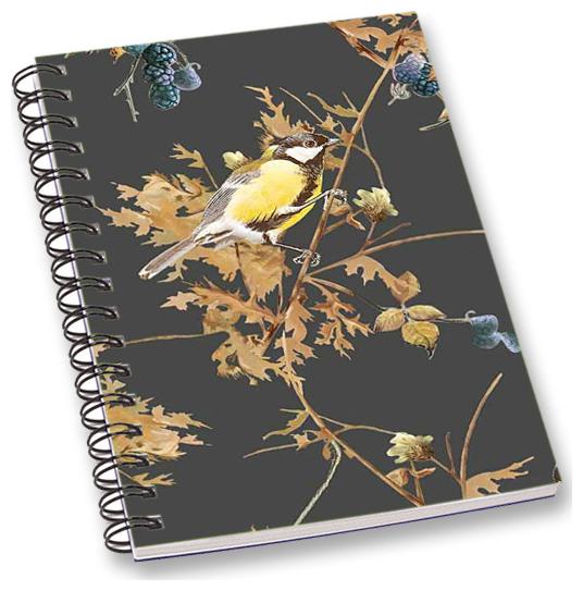 

RADANYA Floral Bird A5 Notebook Wirebound Ruled Paper Diary