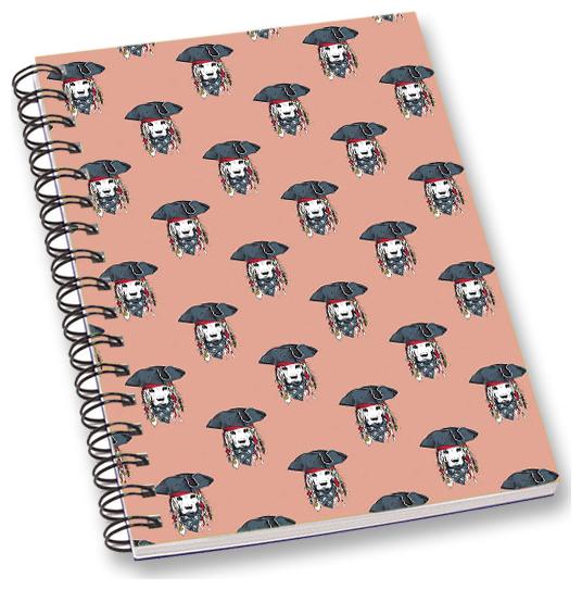 

RADANYA Floral A5 Notebook Wirebound Ruled Paper Diary