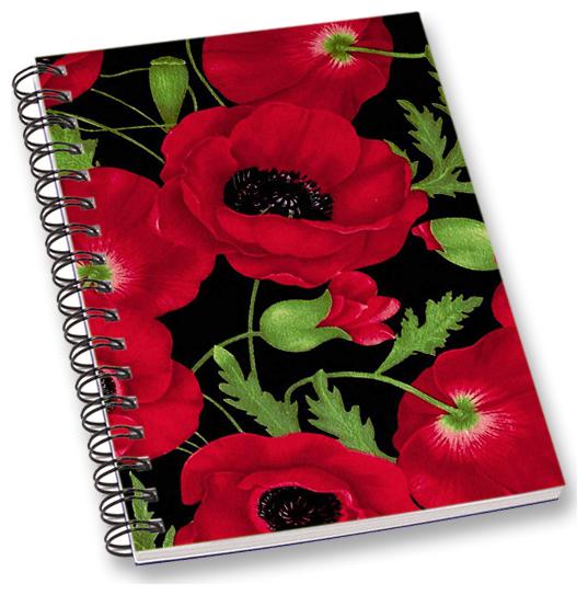 

RADANYA Floral A5 Notebook Wirebound Ruled Paper Diary