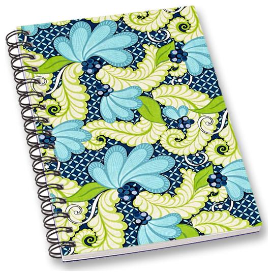 

RADANYA Floral A5 Notebook Wirebound Ruled Paper Diary