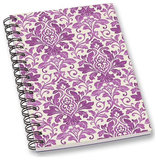 

RADANYA Floral A5 Notebook Wirebound Ruled Paper Diary
