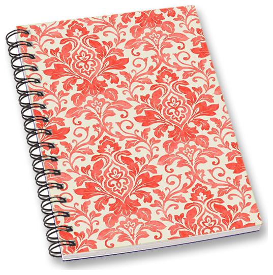 

RADANYA Floral A5 Notebook Wirebound Ruled Paper Diary