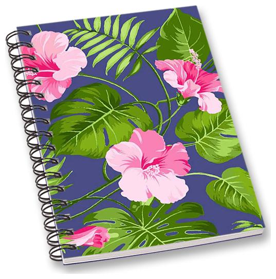 

RADANYA Floral A5 Notebook Wirebound Ruled Paper Diary