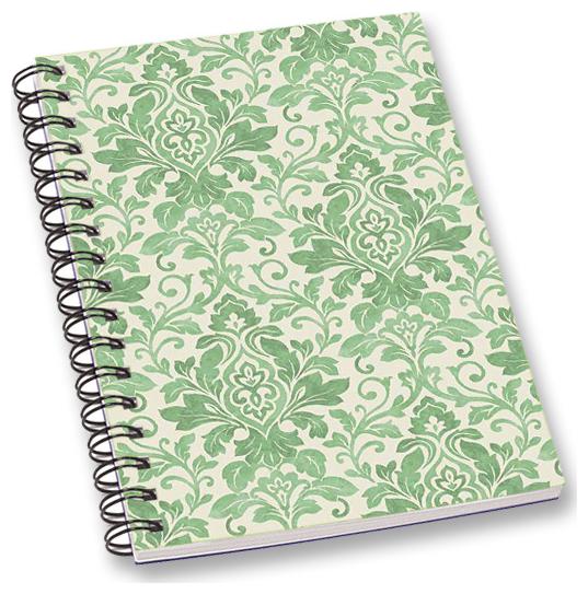 

RADANYA Floral A5 Notebook Wirebound Ruled Paper Diary