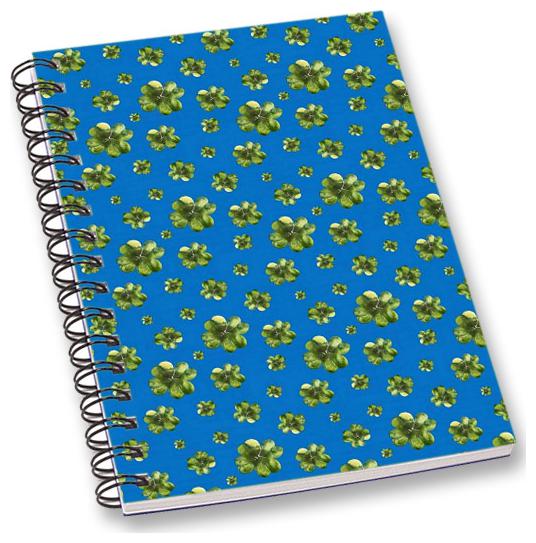 

RADANYA Floral A5 Notebook Wirebound Ruled Paper Diary