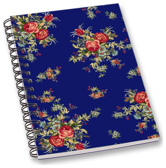 

RADANYA Floral A5 Notebook Wirebound Ruled Paper Diary