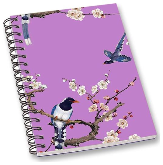 

RADANYA Floral Bird A5 Notebook Wirebound Ruled Paper Diary