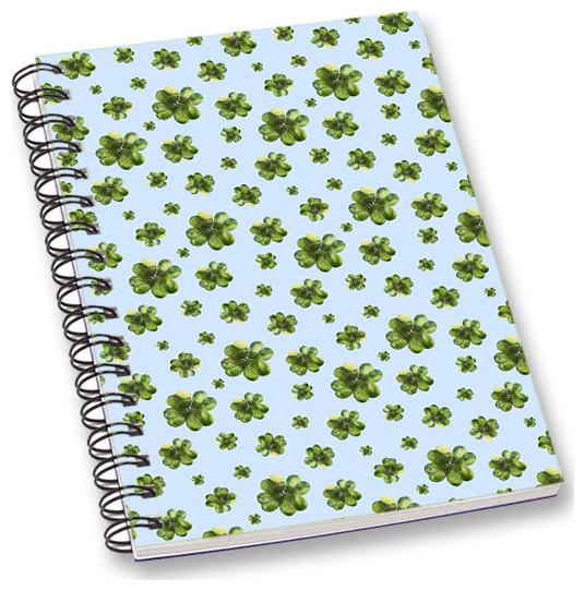 

RADANYA Floral A5 Notebook Wirebound Ruled Paper Diary