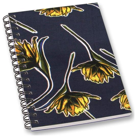 

RADANYA Floral A5 Notebook Wirebound Ruled Paper Diary