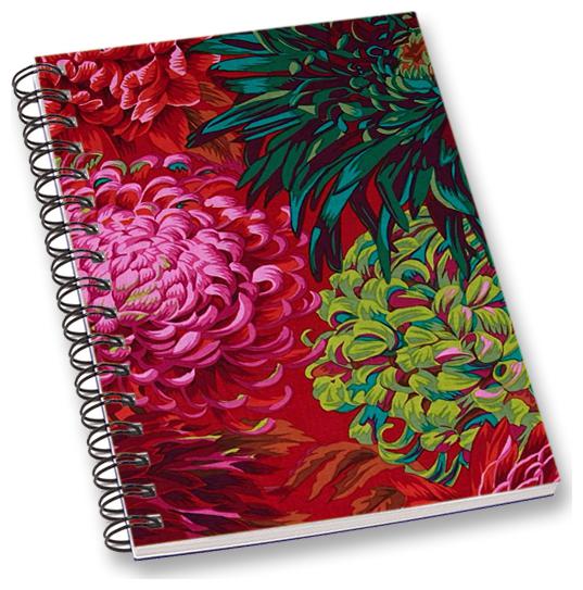 

RADANYA Floral A5 Notebook Wirebound Ruled Paper Diary