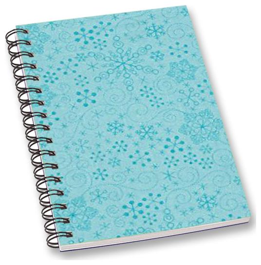 

RADANYA Floral A5 Notebook Wirebound Ruled Paper Diary