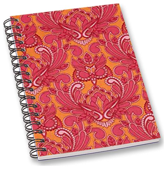 

RADANYA Floral A5 Notebook Wirebound Ruled Paper Diary