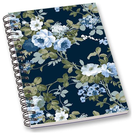 

RADANYA Floral A5 Notebook Wirebound Ruled Paper Diary