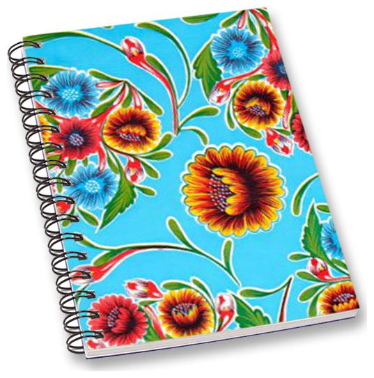 

RADANYA Floral A5 Notebook Wirebound Ruled Paper Diary