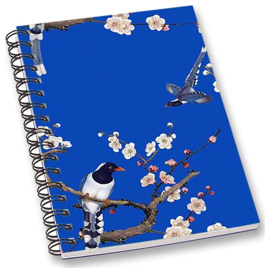 

RADANYA Floral Bird A5 Notebook Wirebound Ruled Paper Diary