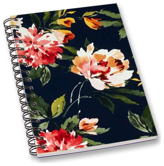 

RADANYA Floral A5 Notebook Wirebound Ruled Paper Diary