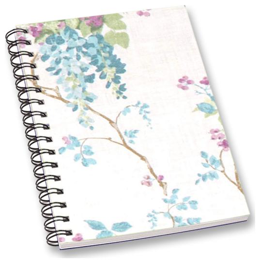 

RADANYA Floral A5 Notebook Wirebound Ruled Paper Diary