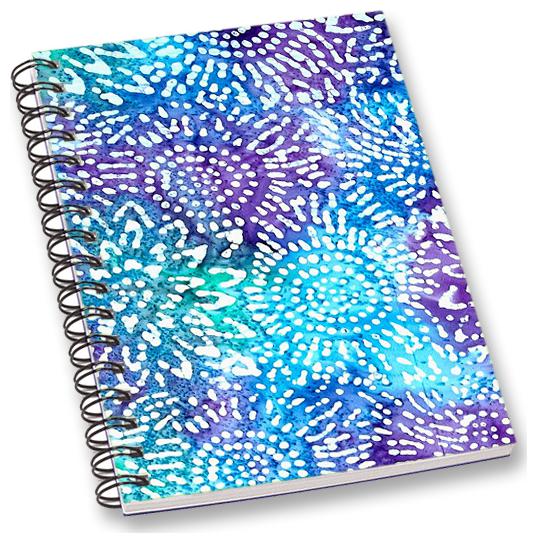 

RADANYA Floral A5 Notebook Wirebound Ruled Paper Diary