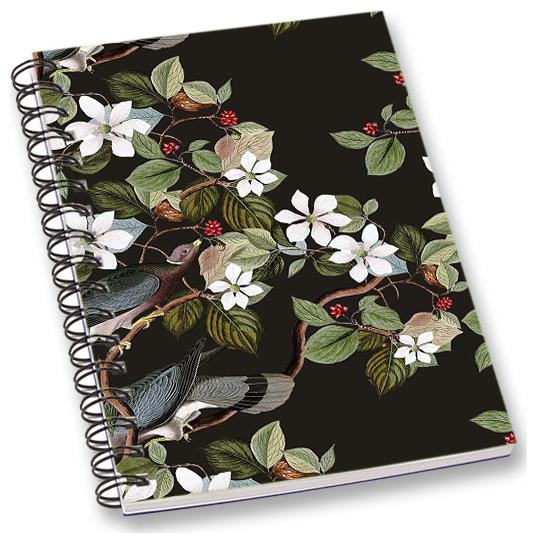 

RADANYA Floral A5 Notebook Wirebound Ruled Paper Diary